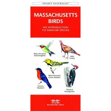 WATERFORD PRESS Massachusetts Birds Book: An Introduction to Familiar Species State Nature Guides WFP1583551523